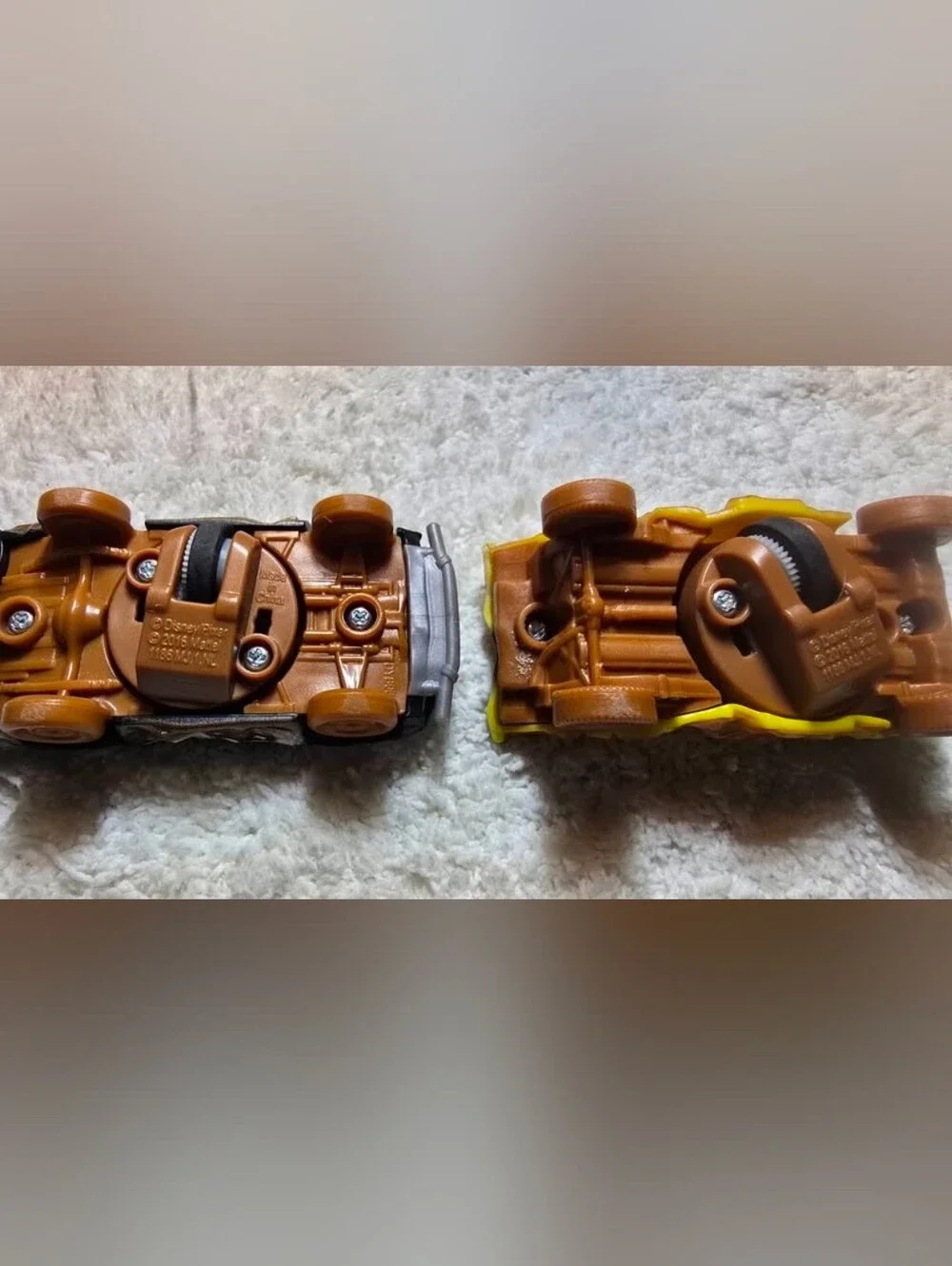Disney Pixar Cars 3 Crazy 8 Crashers Taco Demolition & APB Police Car LOT of 2